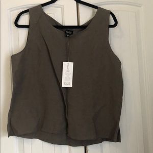 Eileen fisher linen silk tank